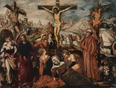 Crucifixion by Jacopo Robusti Tintoretto